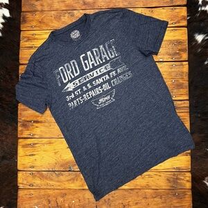 Ford Motor Co / Lucky Brand “Ford Garage” vintage slub tee. EUC